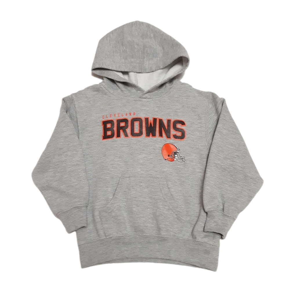 Cleveland Browns Hoodie Sweatshirt Boys Medium